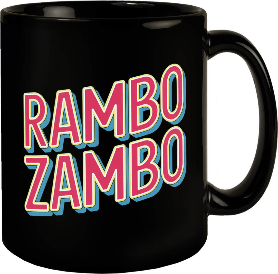 speecheese Rambo Zambo Tasse - Politikerwitz