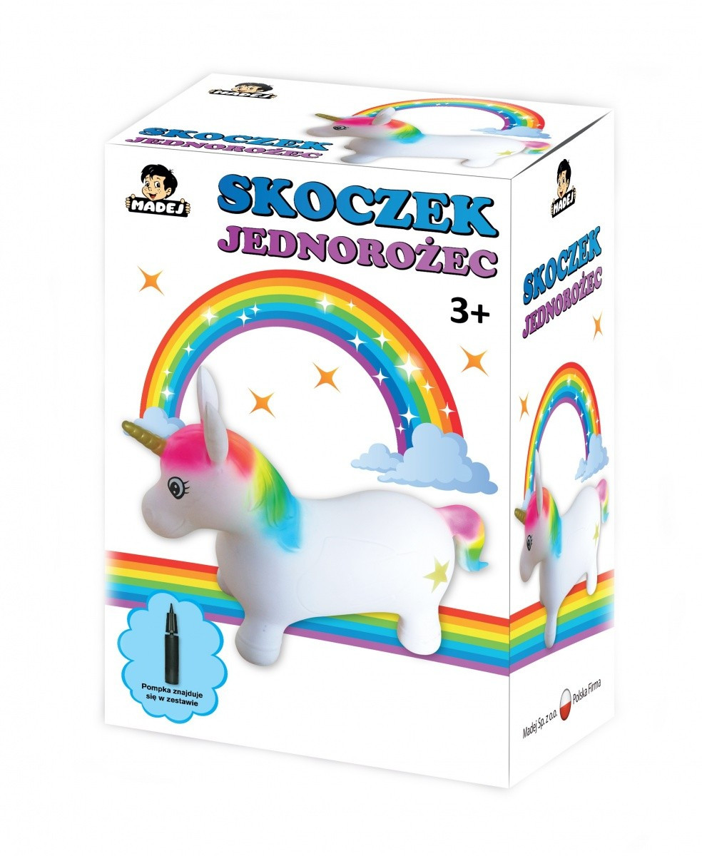 CZAPSKA SPÓKA KOMANDYTOWA Einhorn-Pullover mit Pumpe