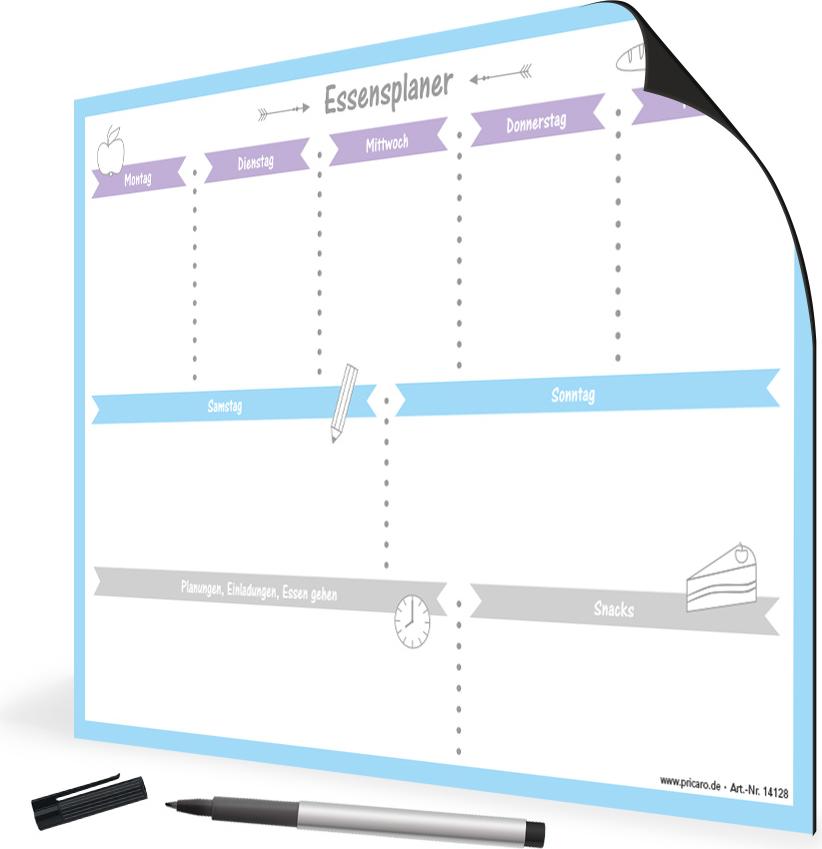 PRICARO Magnet-Essensplaner "Allerlei" 14128