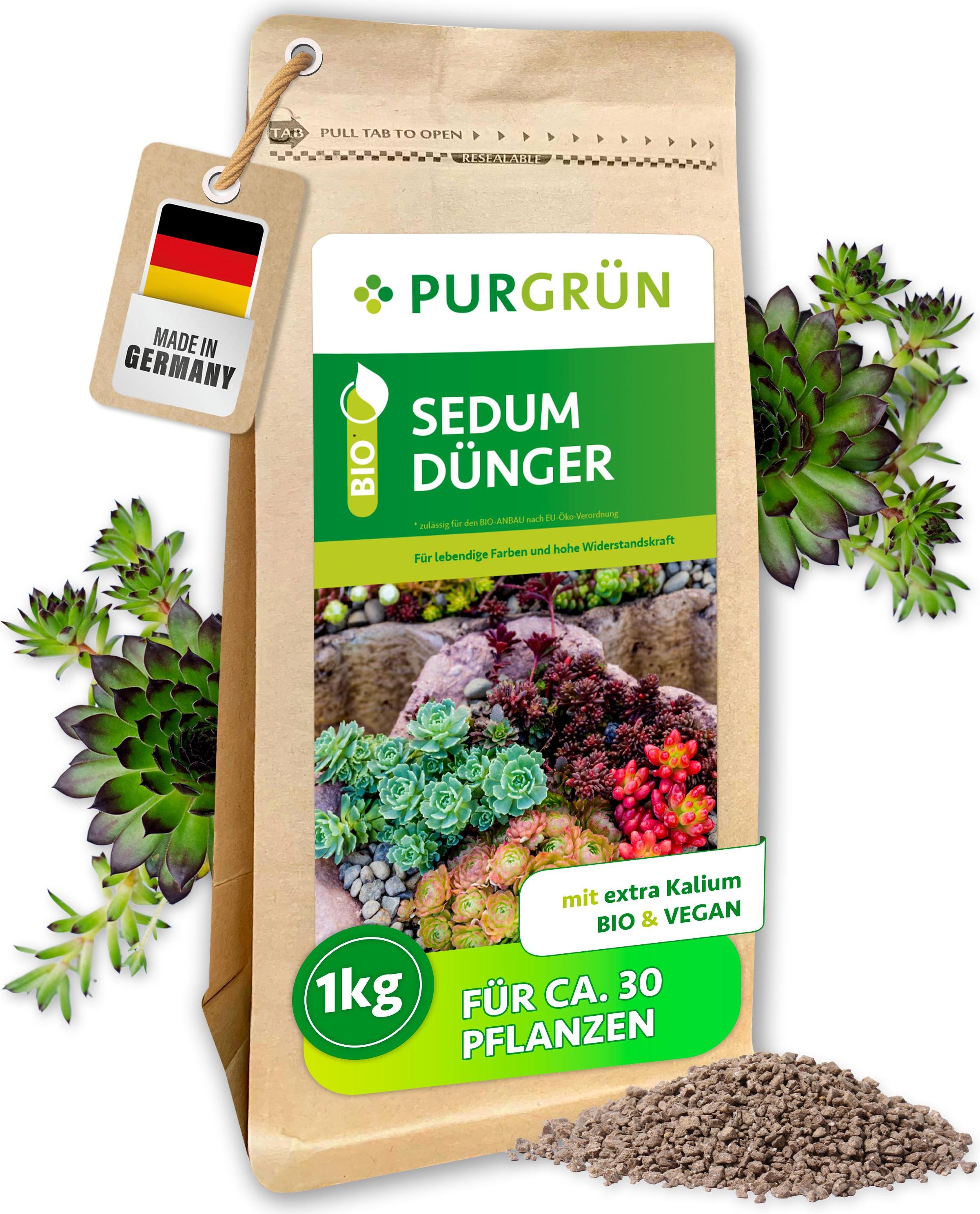 Purgrün -Sedum-Dünger 1 kg, 80527-52