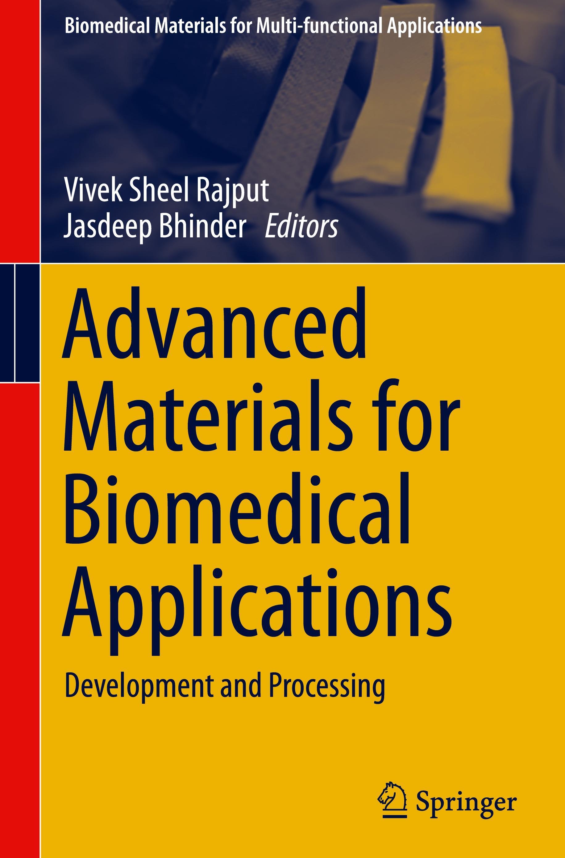 Springer, Springer Advanced Materials for Biomedical Applications