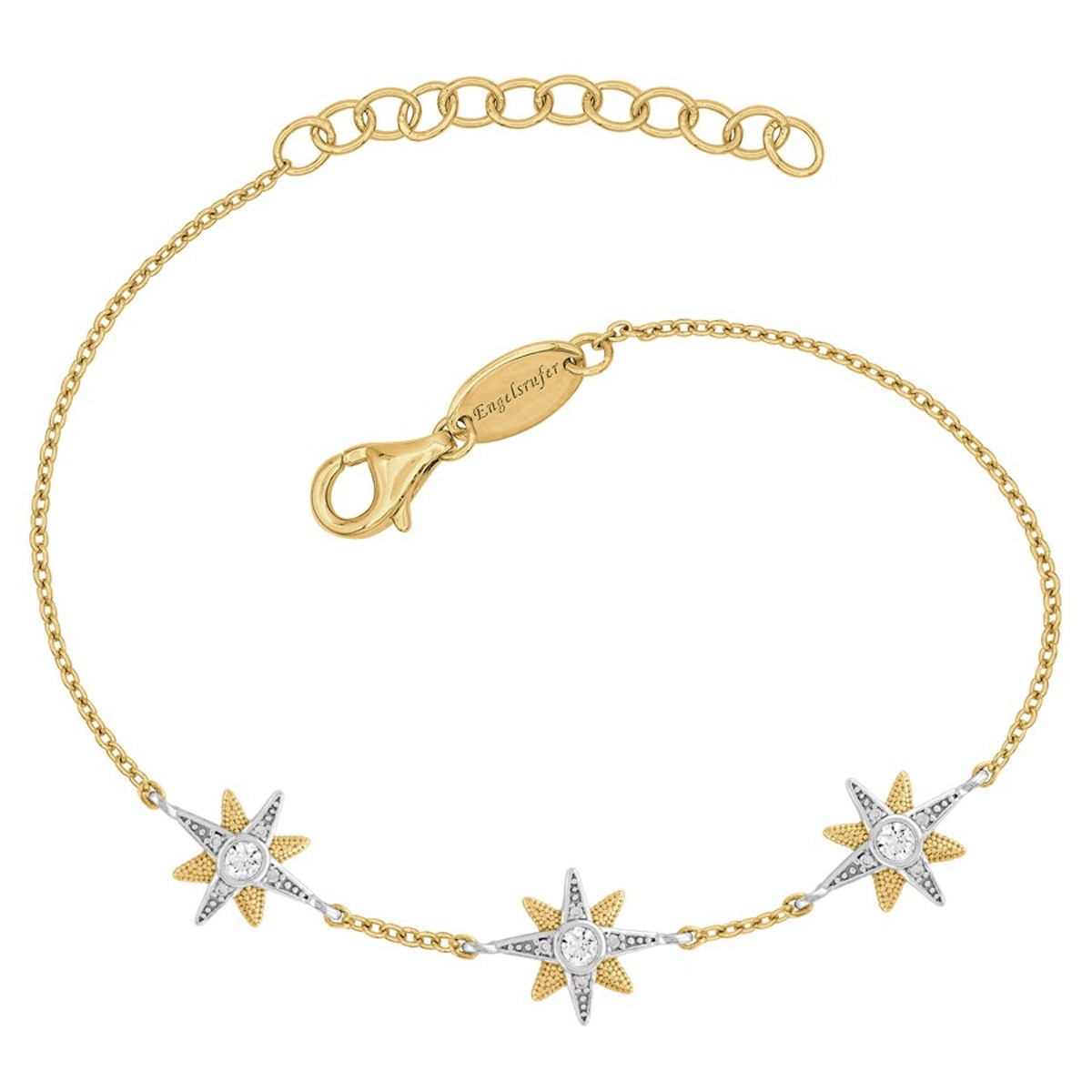 Bracciale Engelsrufer Albero Della Vita In Acciaio Inossidabile – Placcato Oro, Regolabile, Nickel Free - 3
