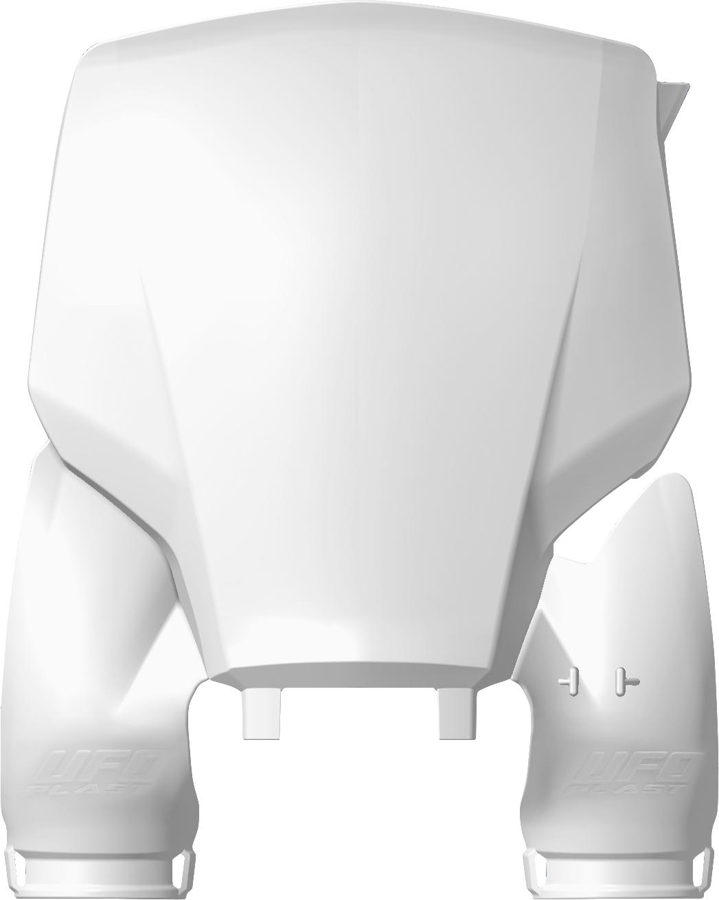 Startnummerntafel UFO PLAST Verkleidung Frontnummerntafel, Farbe:weiß OEM UFO-YA05809-046