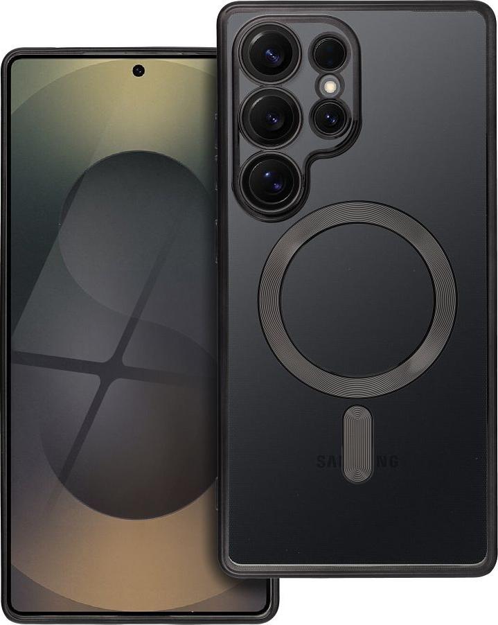 ELECTRO MAG COVER kryt na mobilný telefón kompatibilný s MagSafe vhodný pre SAMSUNG S25 Ultra čierny