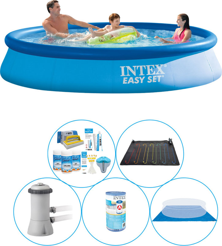 Kombinovaný bazén - 6-dielny - Intex Easy Set Round 366x76 cm
