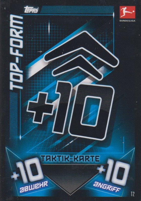 Topps T2 Top-Form Taktik Karte - 2019/2020
