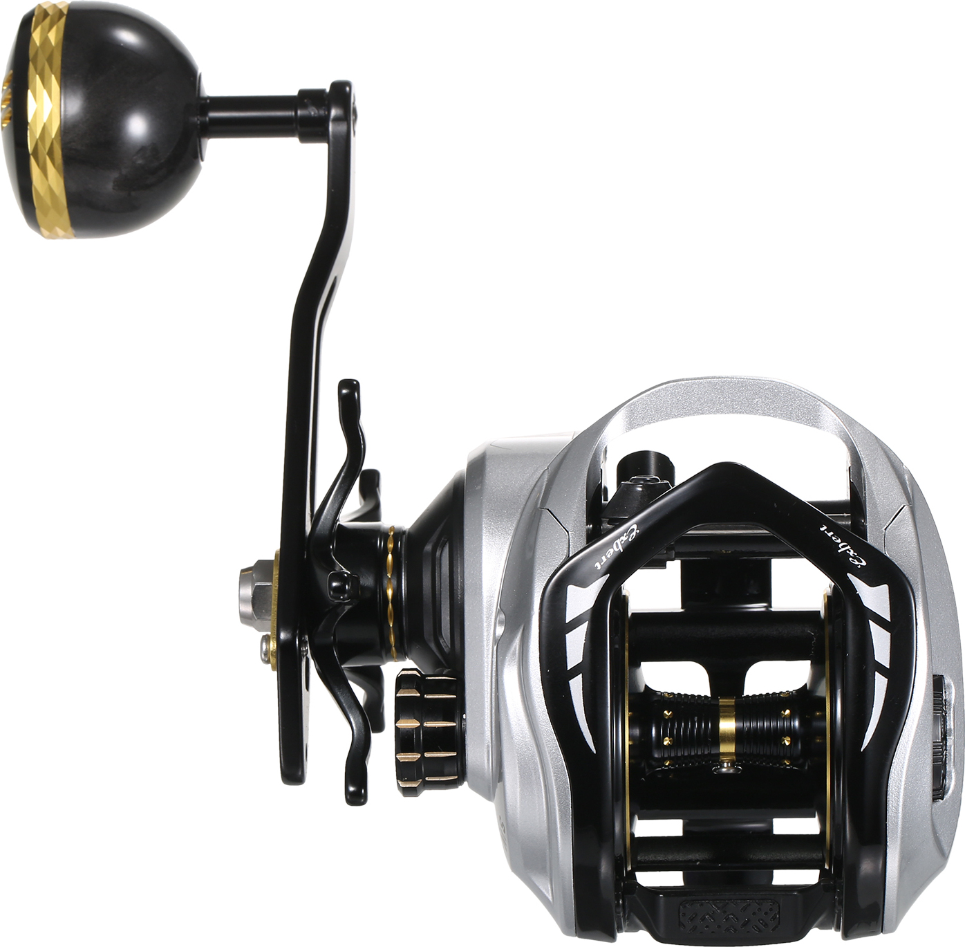 EXBERT Baitcasting-Rolle 16KG Drag Power 6+1 BB 6.3:1 Einhand-Angelrolle mit Magnetbremssystem