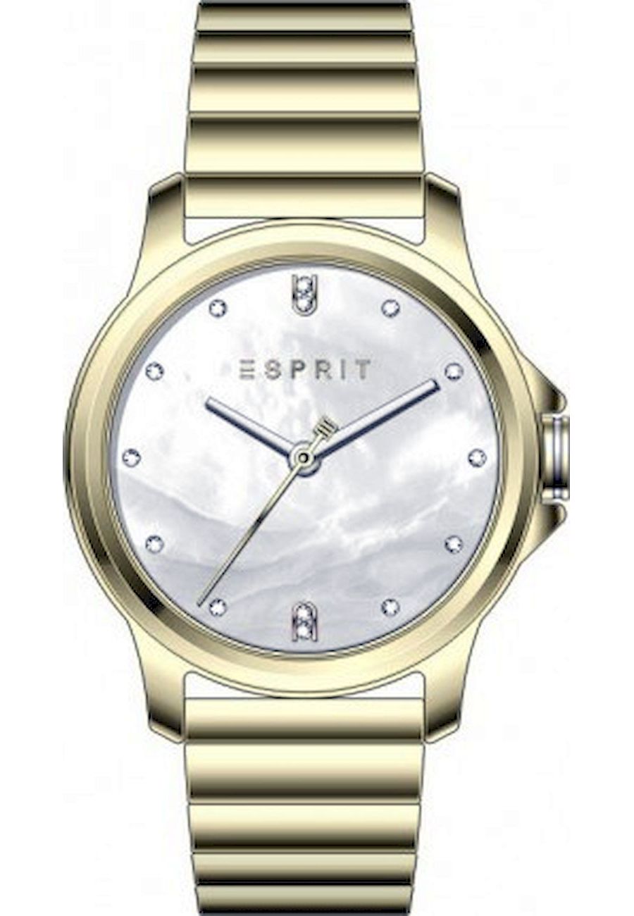 Esprit ES1L142M1055 Bow Mop White Gold hodinky Dámske hodinky z nerezovej ocele Gold