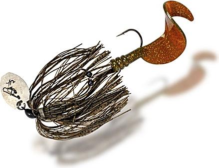 Quantum Hecht Chatterbait Pike Chatter motor oil 9 g 5/0 3525004