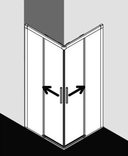 Kermi NIC2L11320VPK Eck-Halbteil links Nica C2L 1130x Image