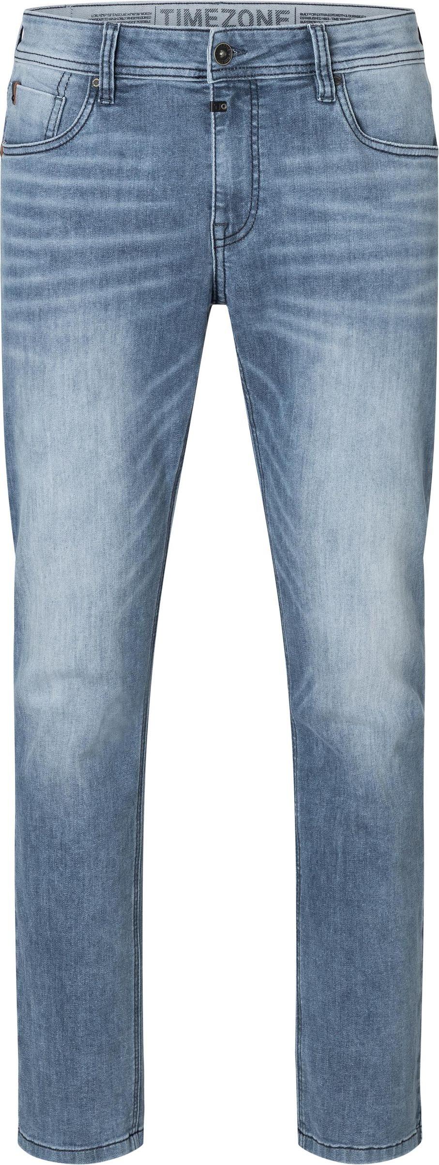 Timezone Jeans mit Stretch und ausgeprägter Waschung Größe: 30W / 32L Slim EduardoTZ
