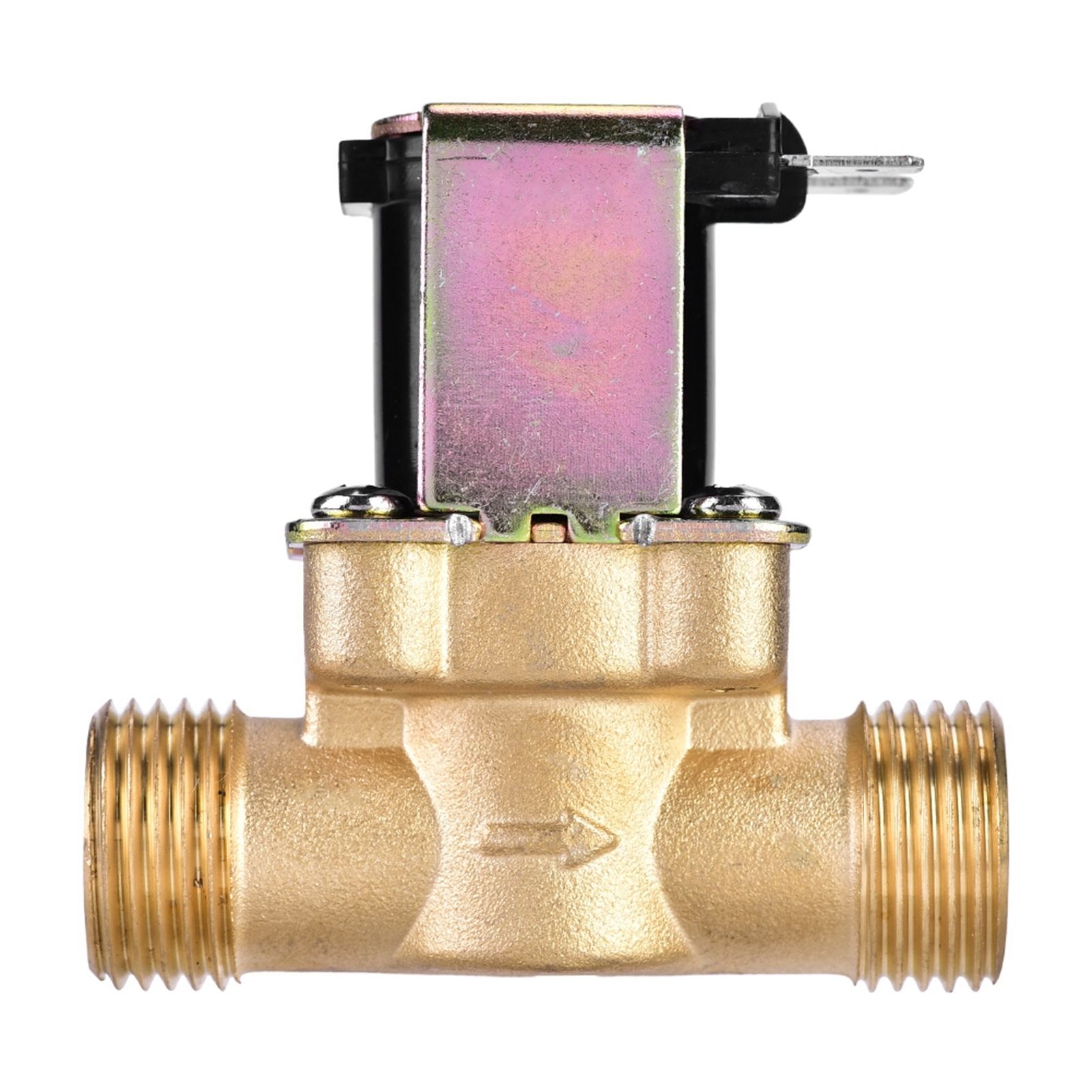 Produktbild von 1/2 Zoll DC 24V Magnetventil – Normal Geschlossen (NC) Aus Messing, Für Wassersteuerung, Tropfsicher & Langlebig – Ideal Für Bewässerung & Industrie