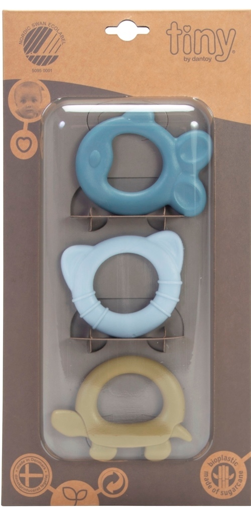 Dantoy® tiny -Beißring, 3er Set 6006