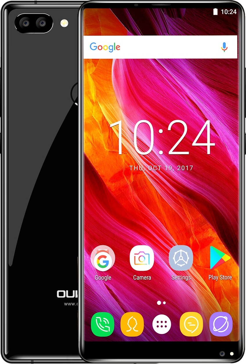 Oukitel Mix 2 čierny 6/64GB, 4080 mAh