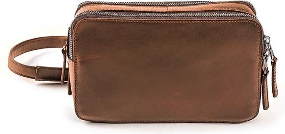 HaroldS Lederwaren Handtasche »Duo«, cognac.