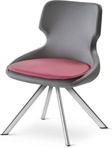 Bürostuhl Modern Schwarz Bordeaux Arbeitszimmer Flur Diele Foyer Büro