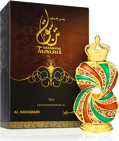 Al Haramain Tanasuk parfumovaný olej unisex 12 ml