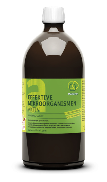 Multikraft Effektive Mikroorganismen Aktiv (EMa) 1L Bodenhilfsstoff für den Garten 11839