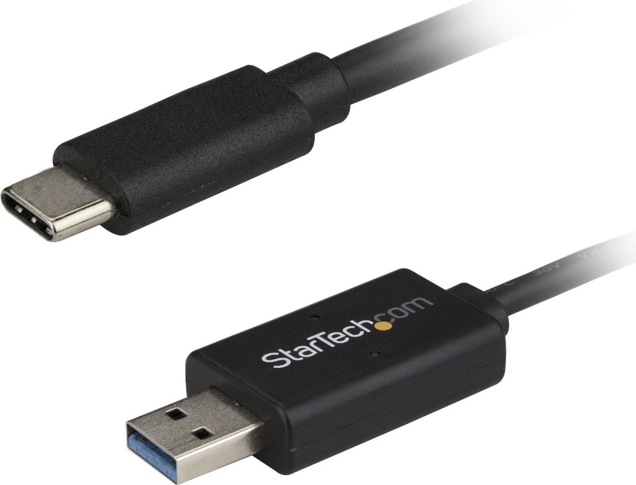 StarTech.com USB-C auf USB Datentransferkabel für Mac und Windows USBC3LINK