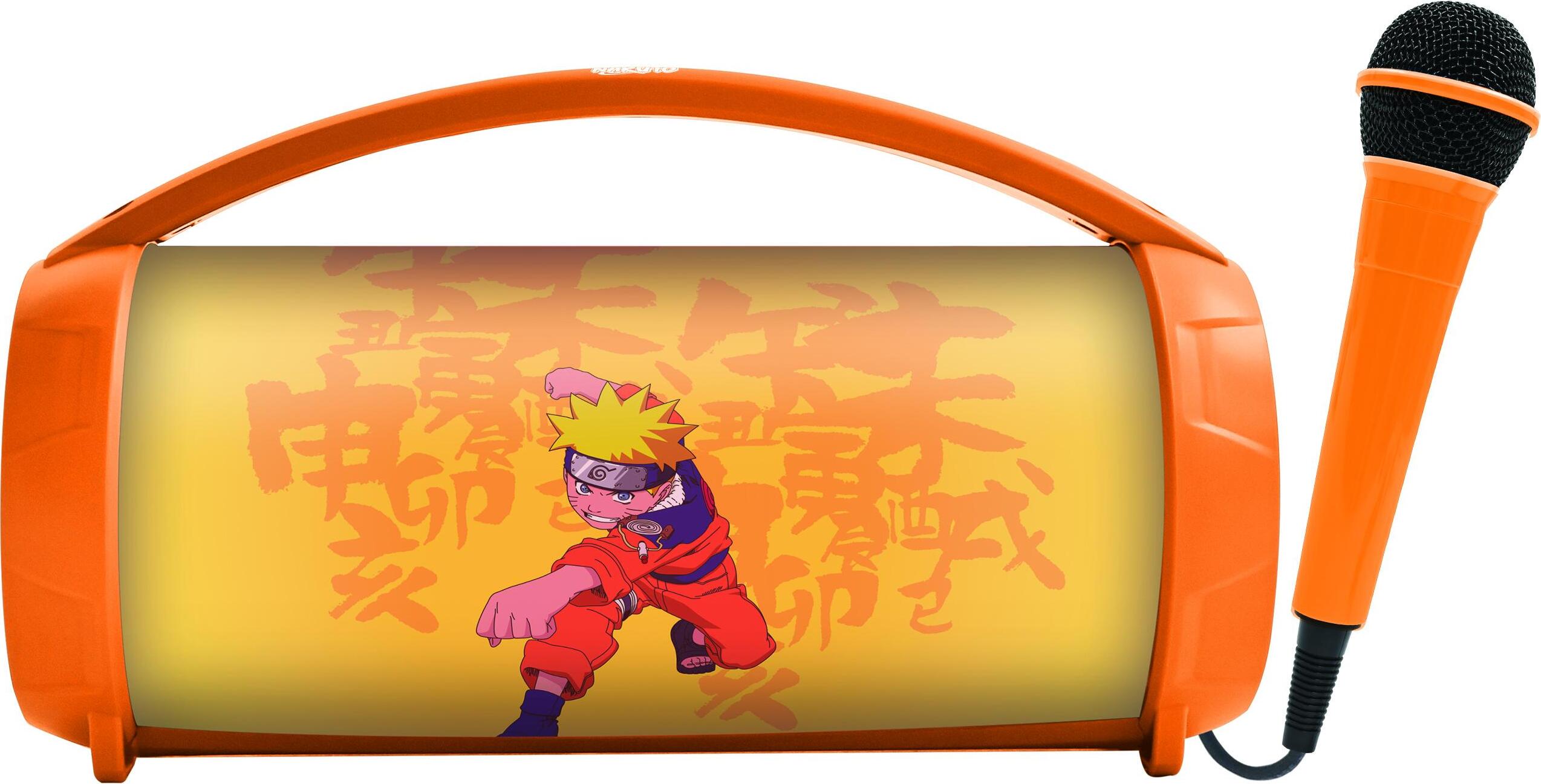 Lexibook Leuchtender drahtloser Bluetooth-Lautsprecher mit Naruto