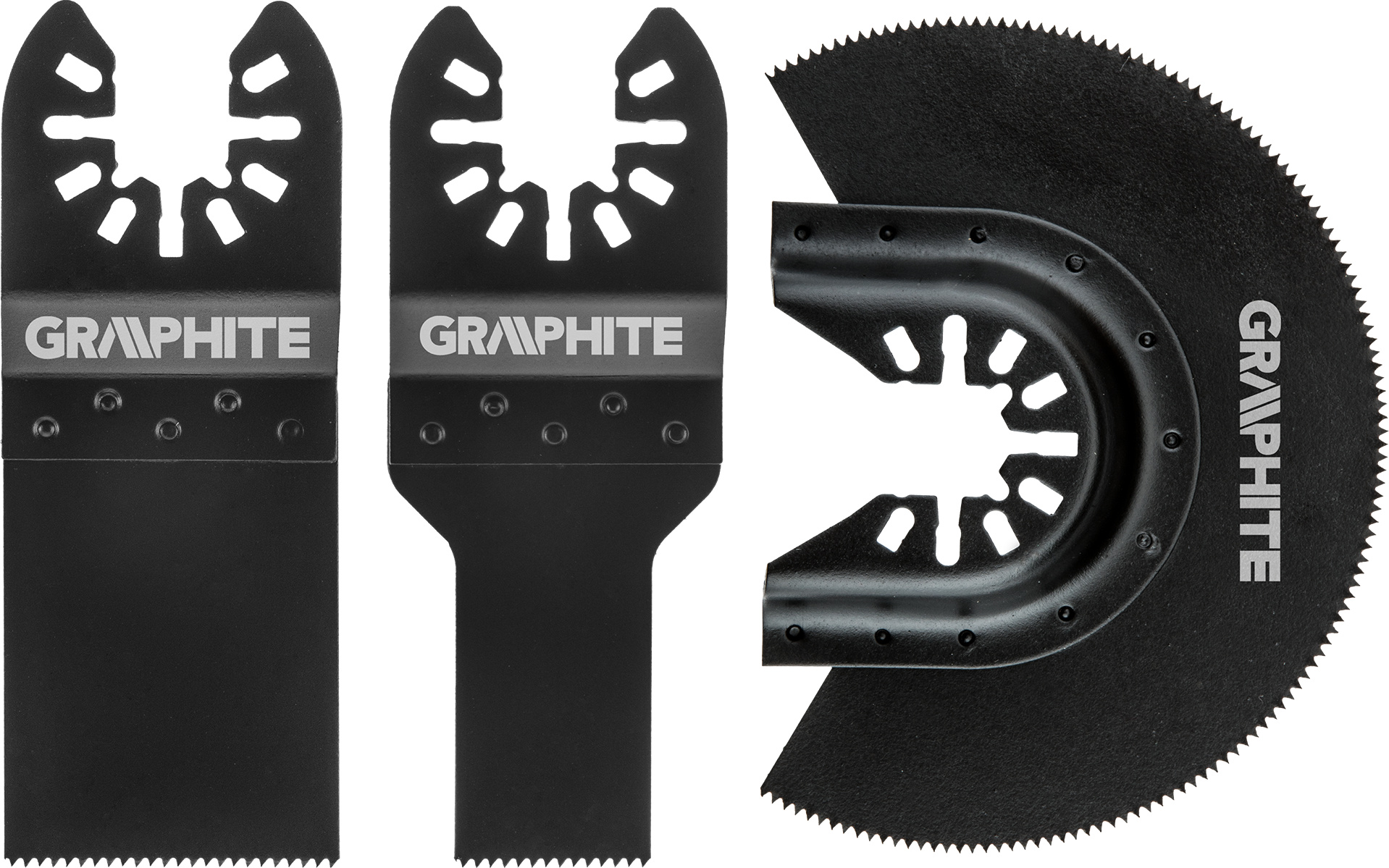 GRAPHITE Zestaw brzeszczotów do drewna, 3 szt. Brzeszczoty