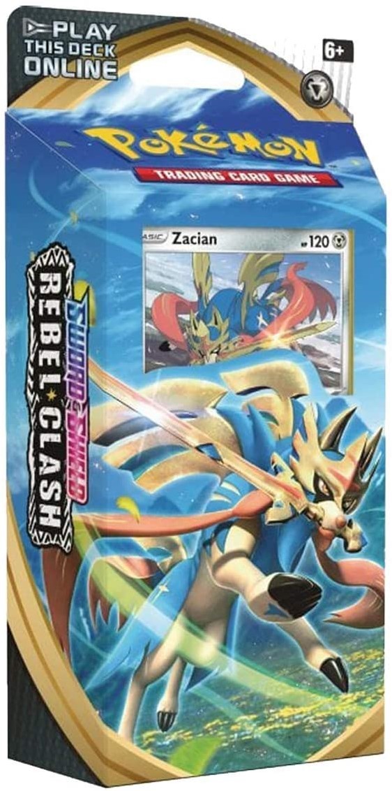 The Pokemon Company Pokemon Rebel Clash: Zacian Theme Deck POC665