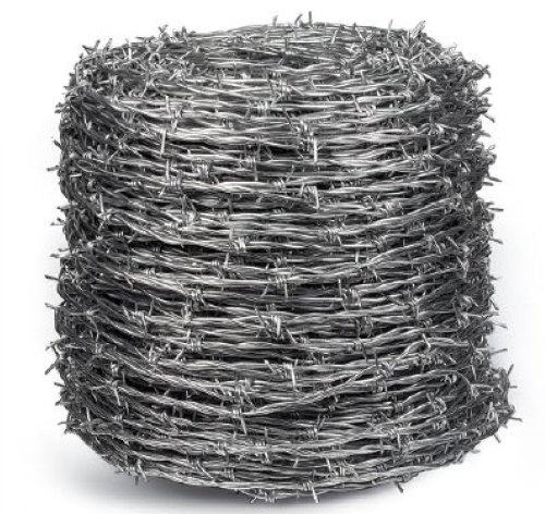 METALURGI Stacheldraht 2,5 × 2,0, 4-Stachelig, Verzinkt, 20 Kg Pro Stück – Dru Kc20 GSHB_unimet_1110003581303