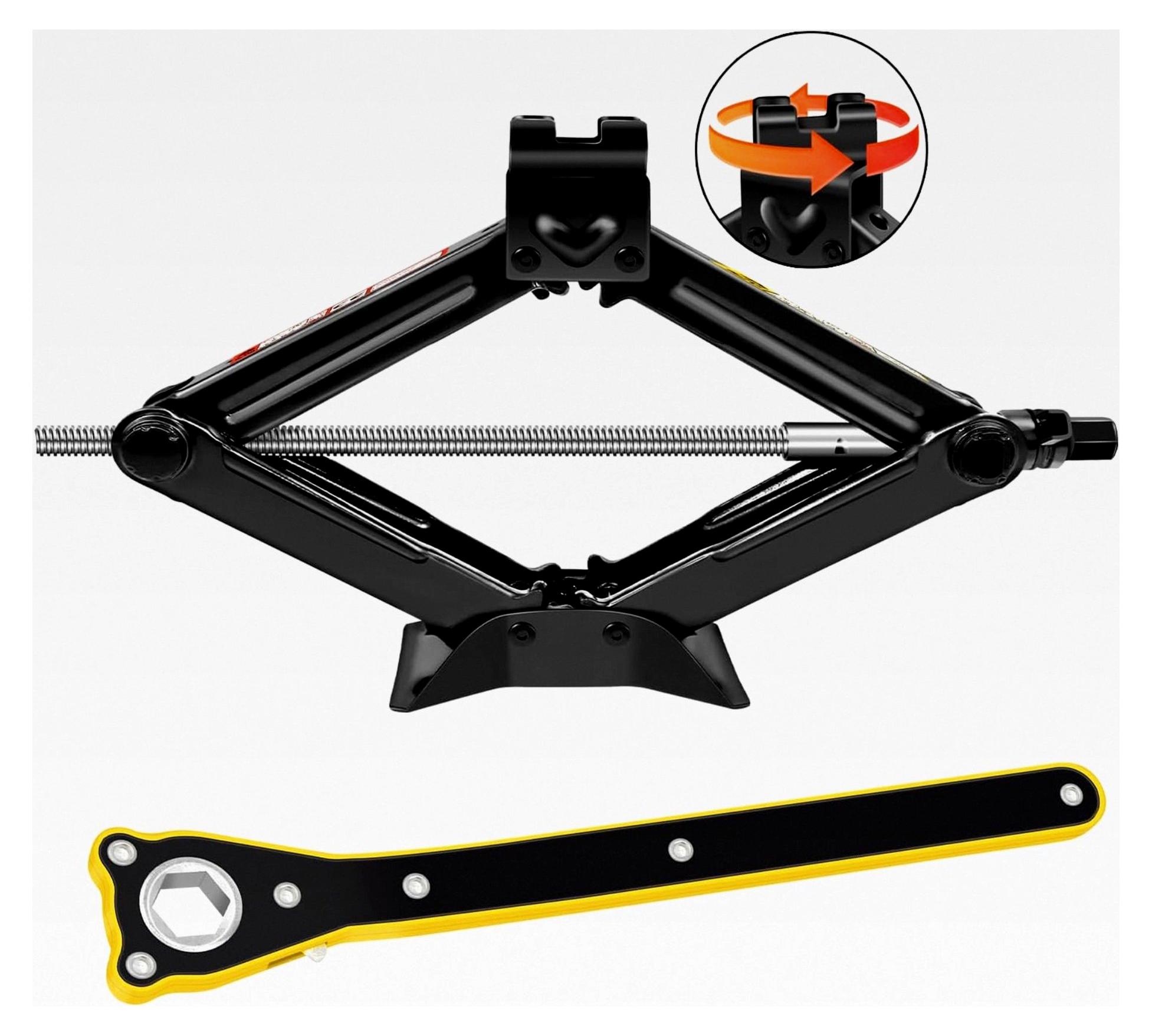 Markenlos Scherenwagenheber 2T für Autos und Kleinlastwagen, maximale Höhe 390 mm