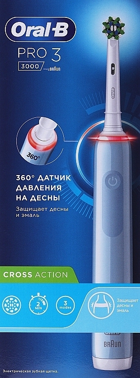 Oral-B PRO3 3700 Crossaction Blue
