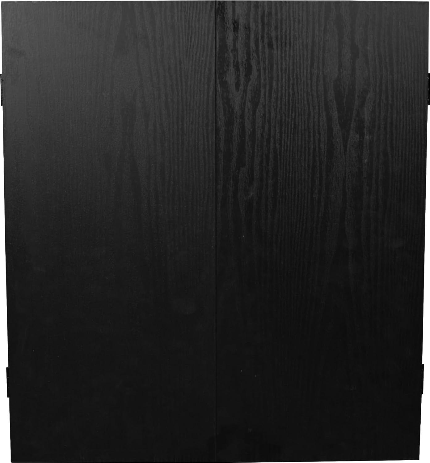 Markenlos Schwarzer Heavy Duty Dartboard-Schrank mit Stauraum und Scoreboard