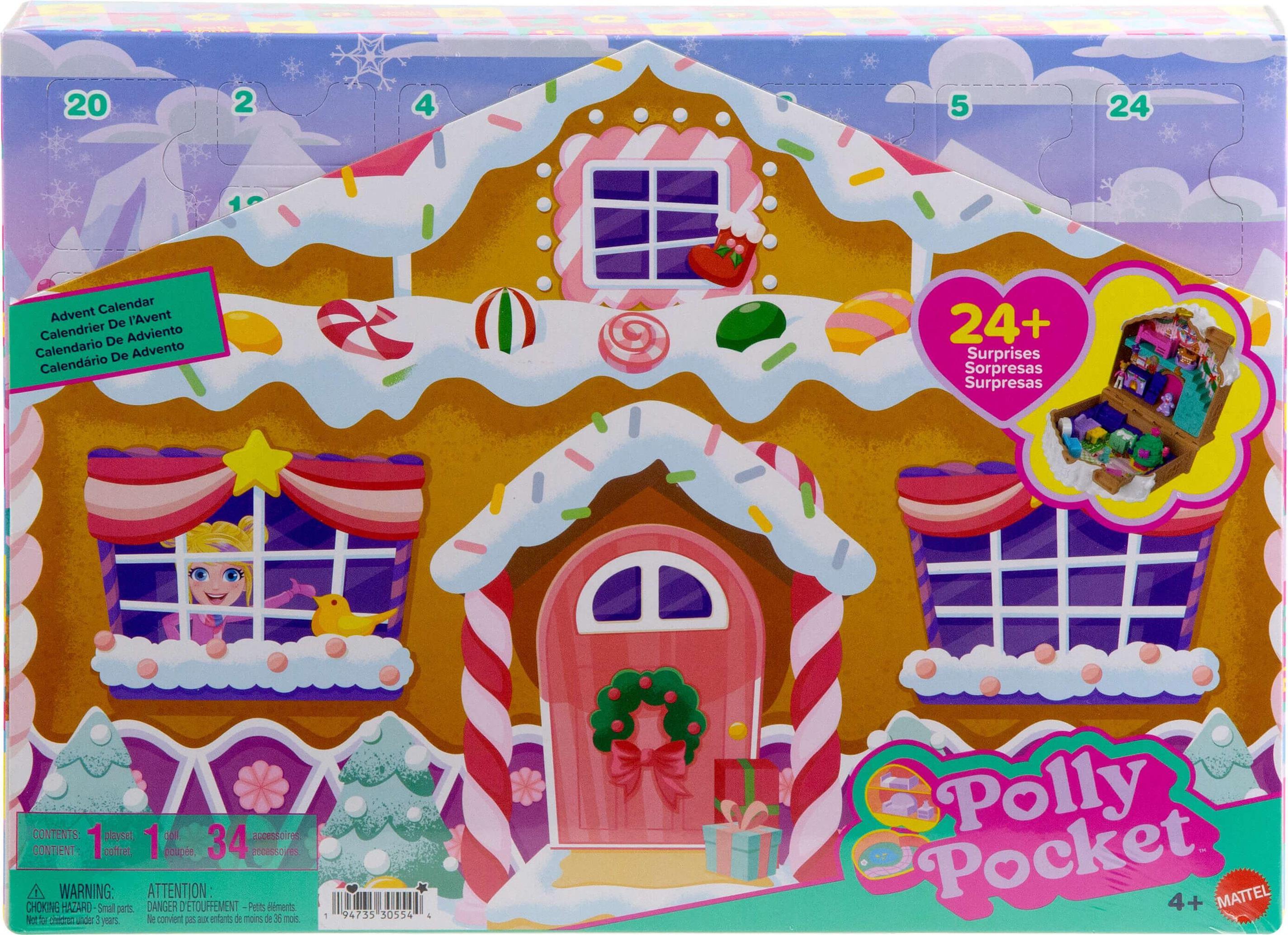 Mattel Polly Pocket Adventný kalendár 25JFV13