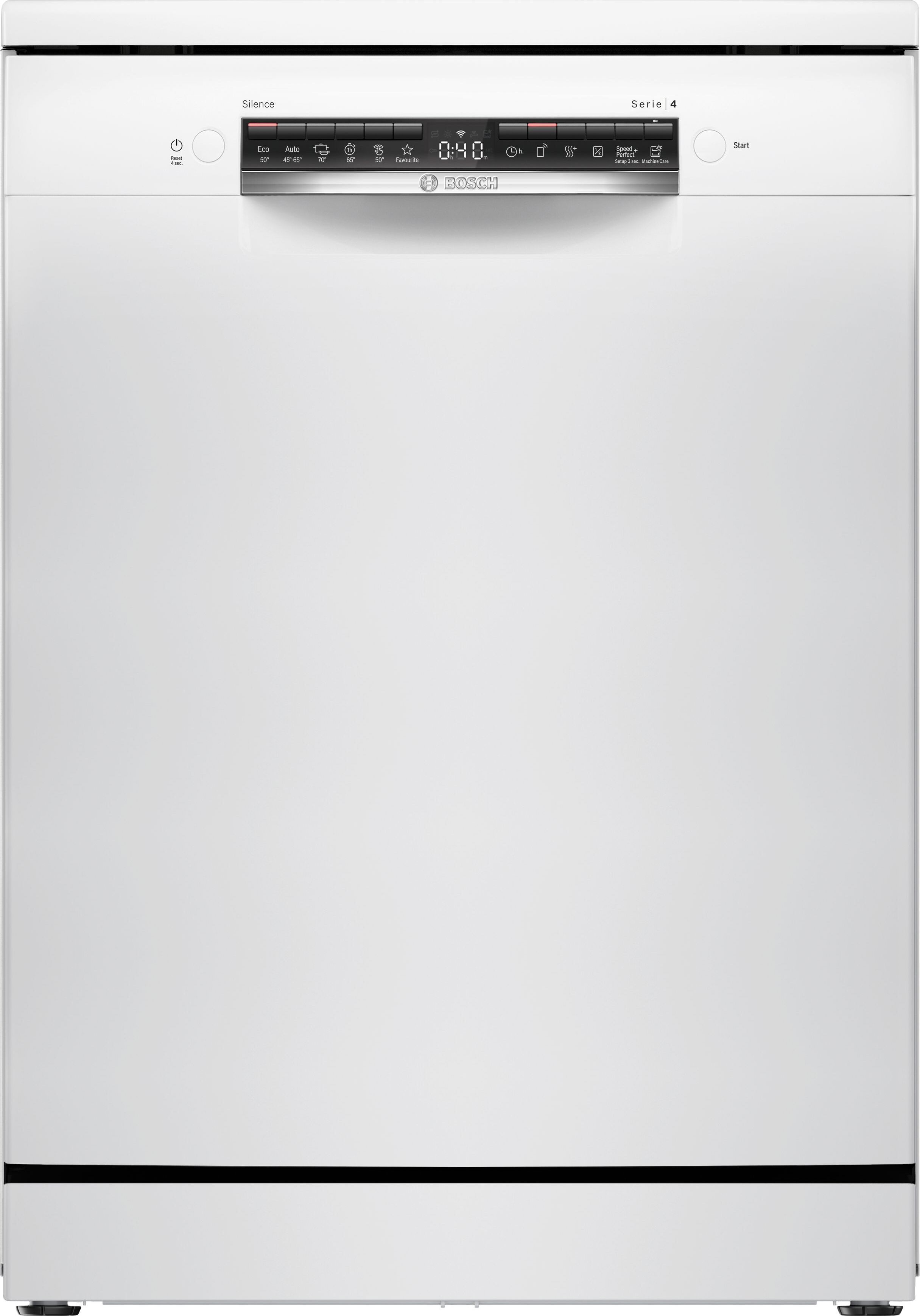 Bosch Freistehender Geschirrspler 60 cm Wei SMS4HVW00E