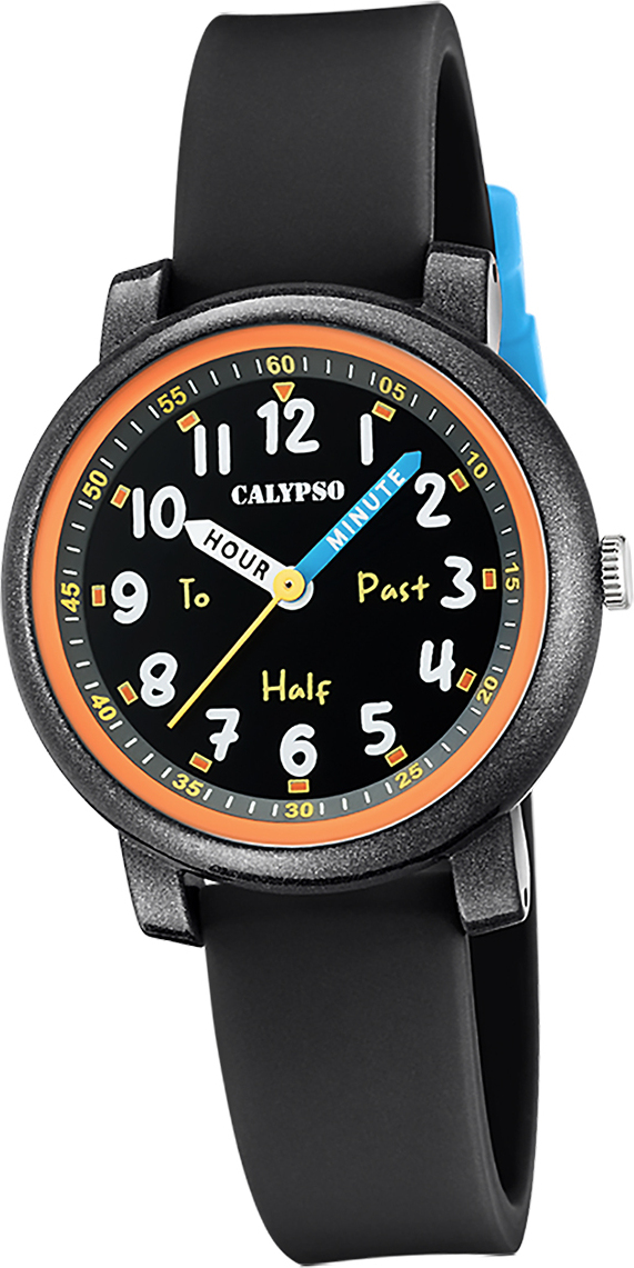 Detské hodinky Calypso plastové PUR čierne Náramkové hodinky Calypso Junior D2UK5827/6