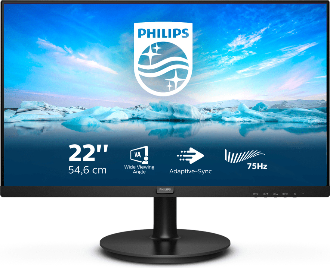 Philips V Line Computer, 222V8La/00 Monitory