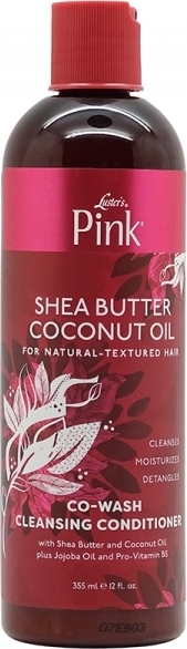 Ružové bambucké maslo Čistiaci kondicionér s kokosovým olejom 355 ml