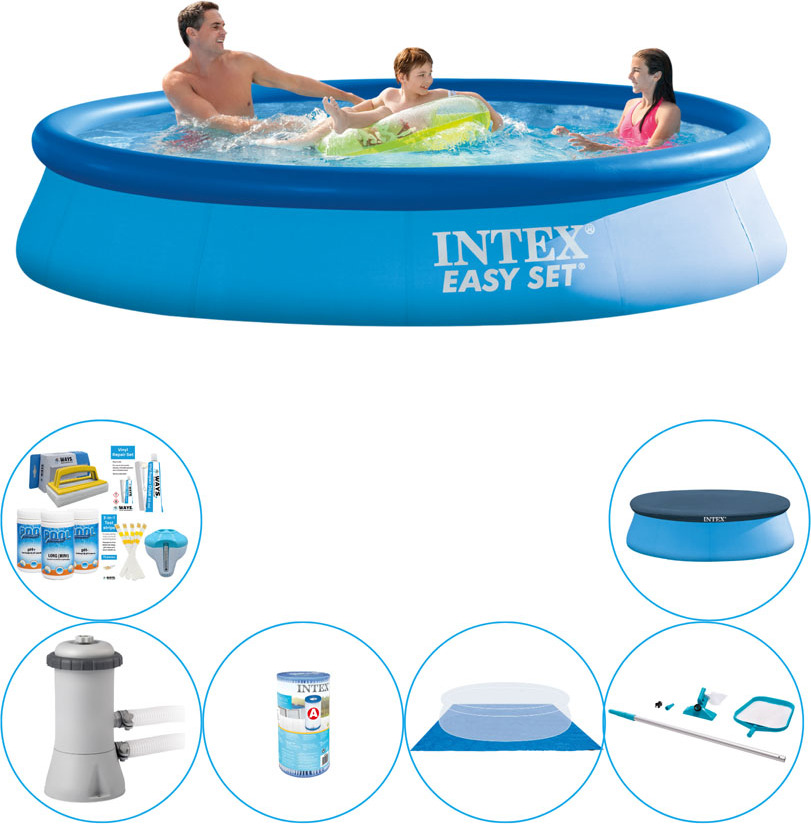 Intex Easy Set Rund 366x76 cm - Kombinovaný bazén