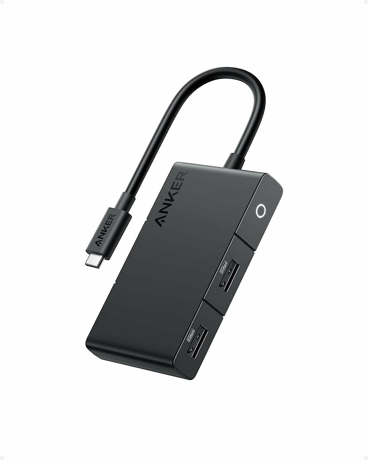 Rozbočovač Anker 332 USB-C 5-w-1,4K HDMI, 5Gbps USB-C, 2xUSB-A