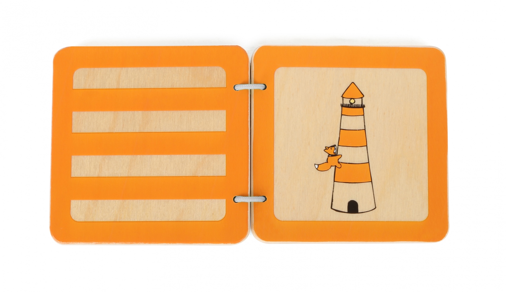 small foot Babybuch Holzbuch Lex Kontraste Holz Babyspielzeug 10863