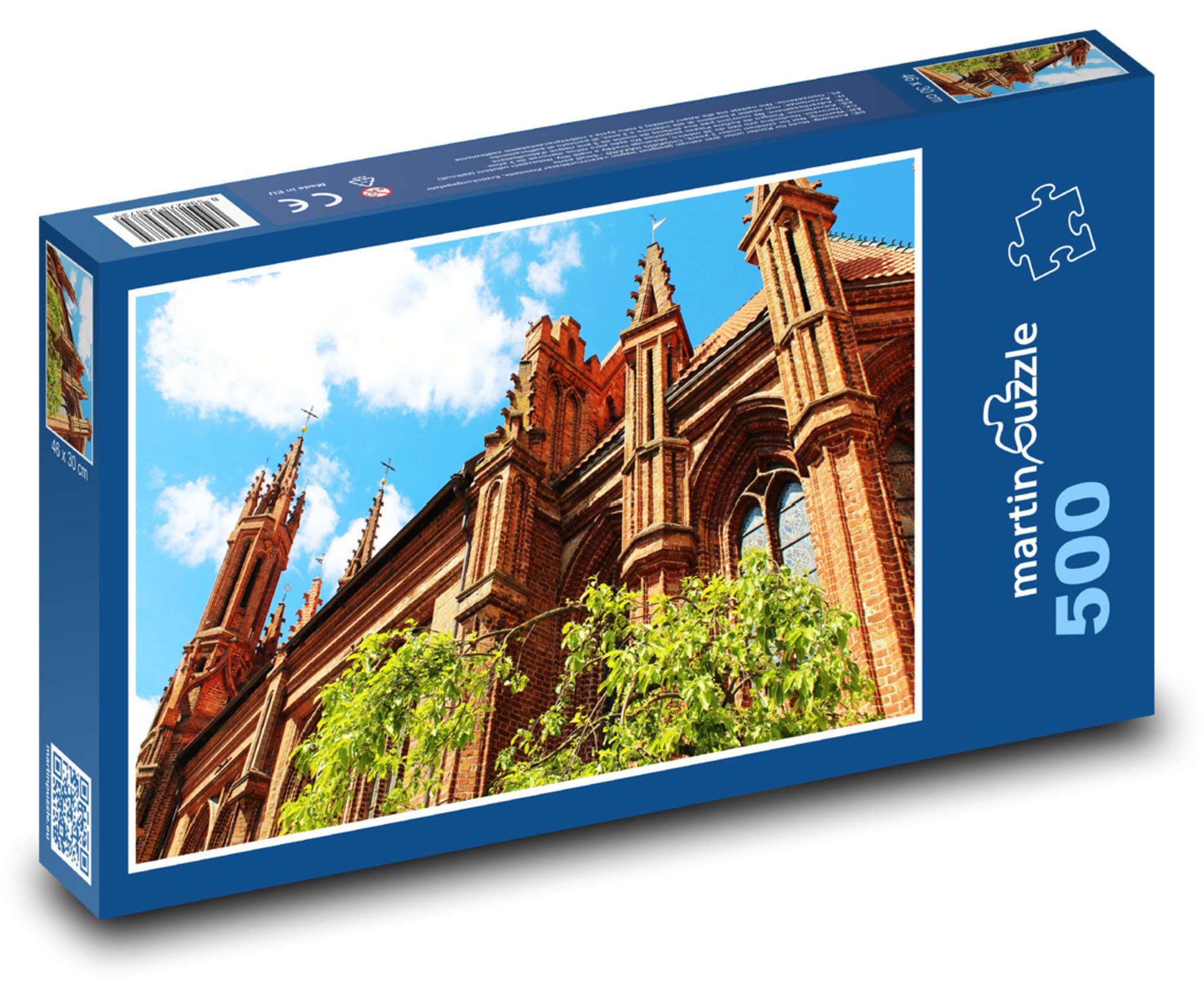 MCprint martinpuzzle - Puzzle 500 Teile - Litauen - Kirche