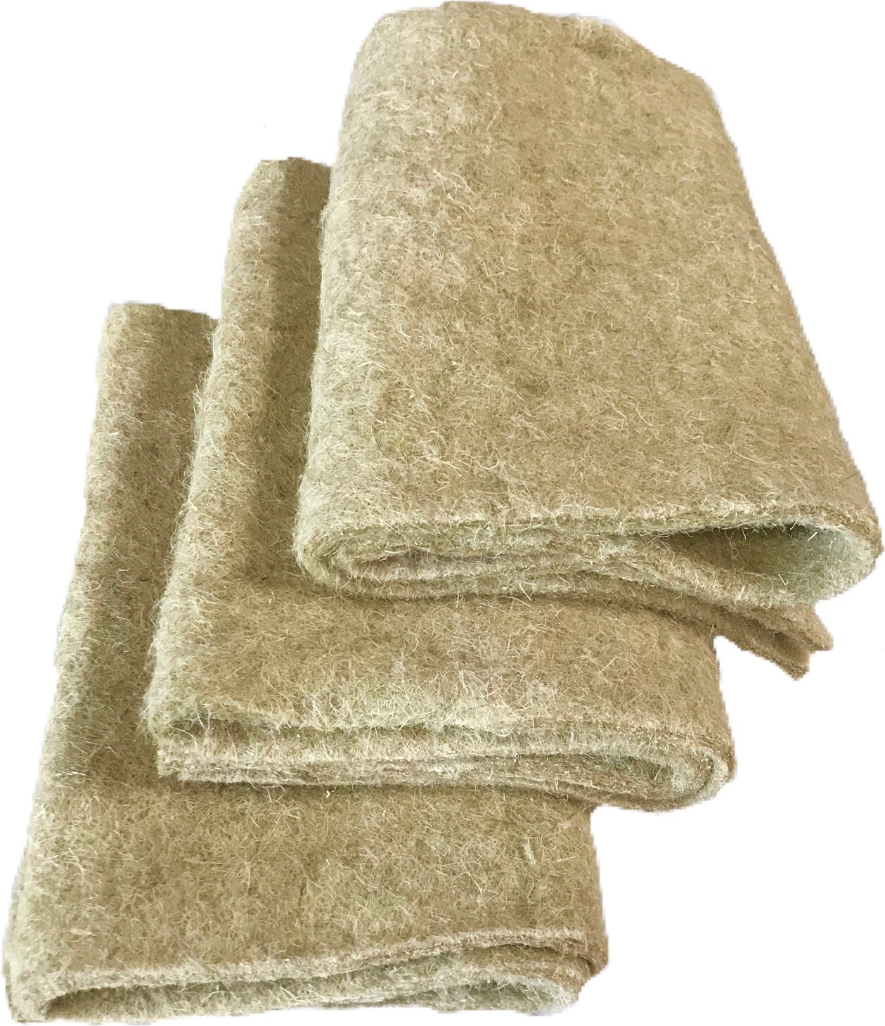 pemmiproducts Anzuchtmatte aus 100% Hanf, 100 x 40 cm, ca. 1 cm dick, 3er Pack