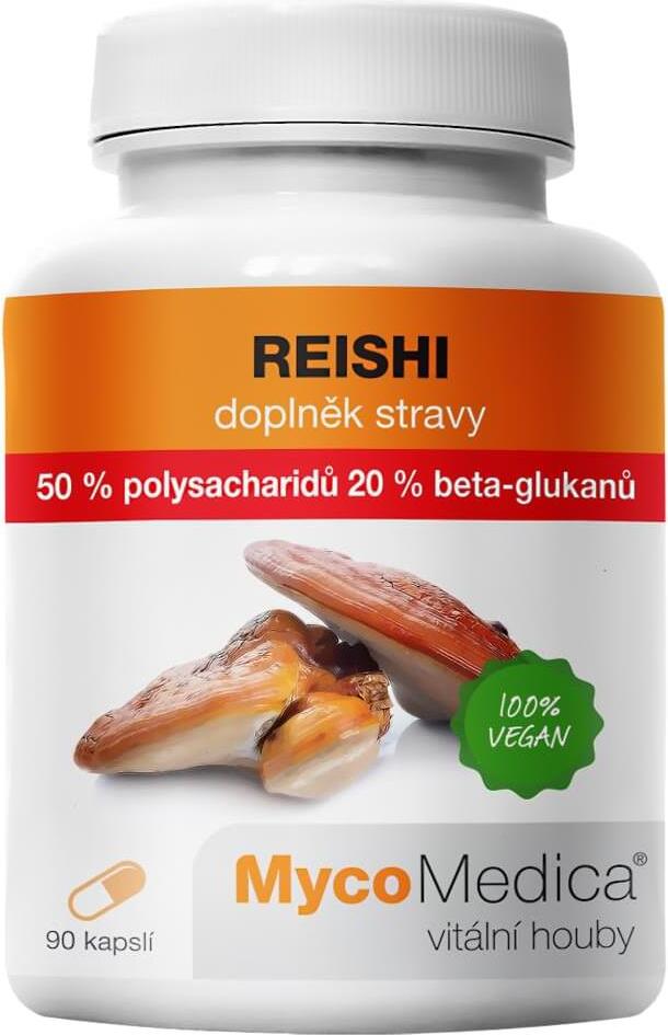 Mycomedica Reishi 50 % 90 kapslí 62