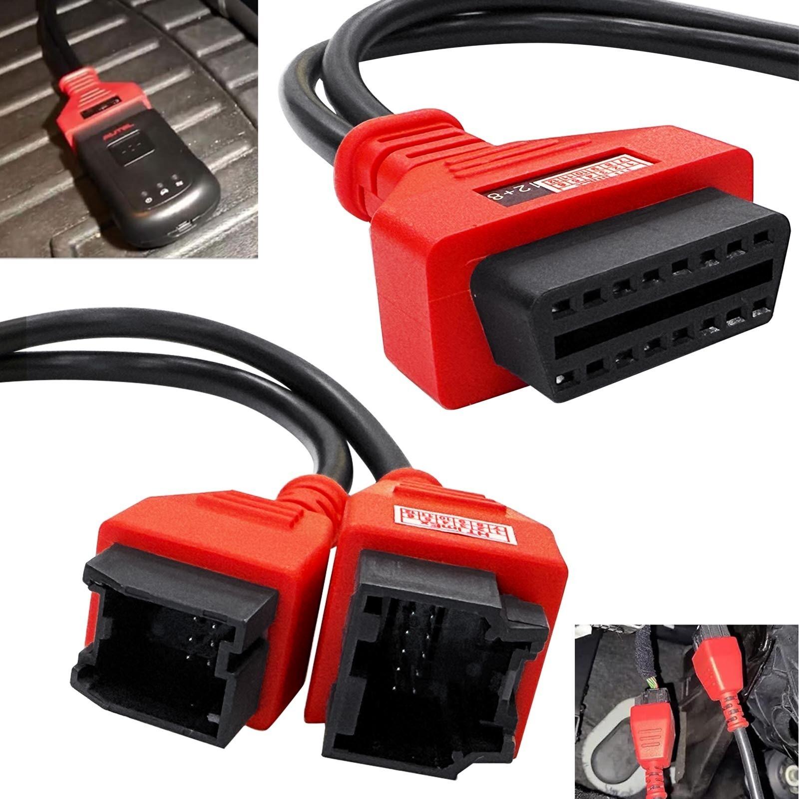 HT ImEx SGW Bypass Kabel 12+8Pin adapter kompatibel mit FCA Fahrzeuge Freier Zugriff auf OBD2-Daten