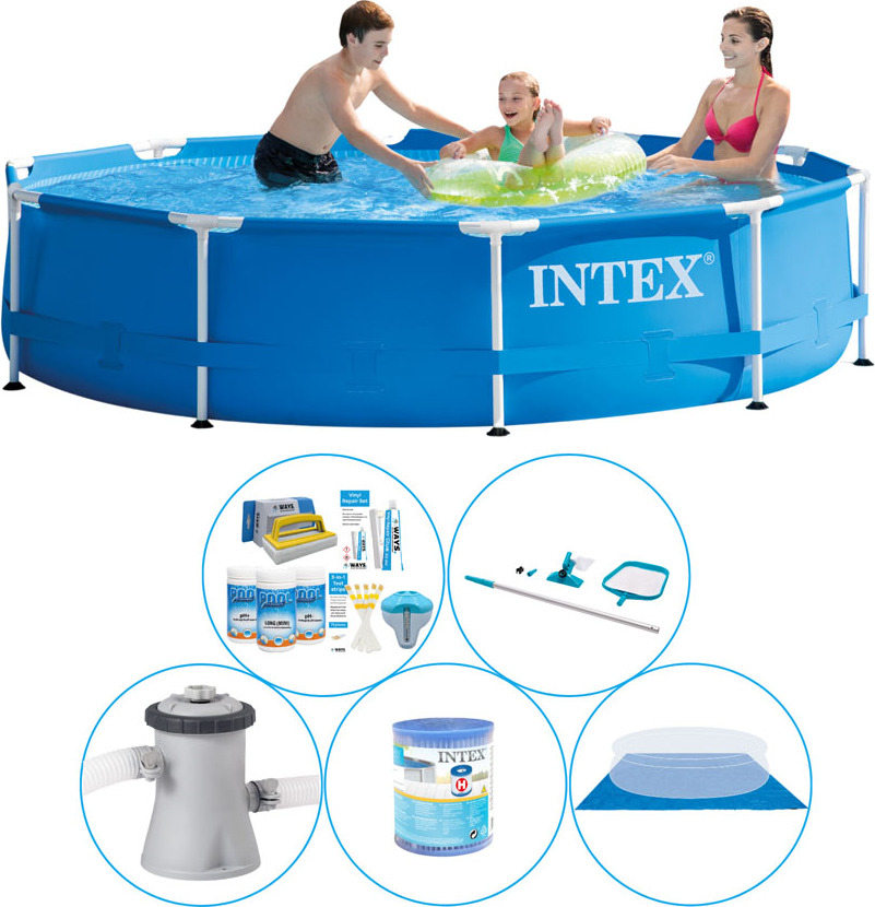 Bazén Combi Deal - 6-členný - Intex kovový rám 305x76 cm