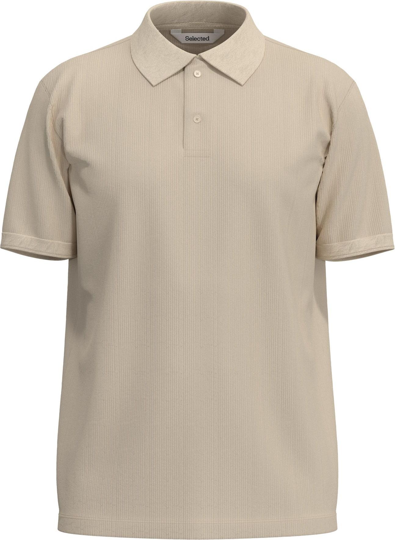 Selected Cole Rib SS Polo Herren