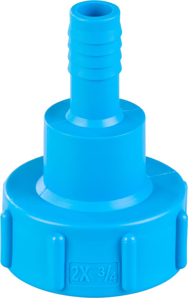 Reduzierstück Strend Pro, für IBC-Tank, 3/4" Schlauchausgang, PVC