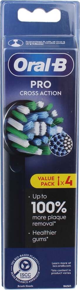 Oral-B CrossAction , 4 kusov, Čierna, Oral-B, Box