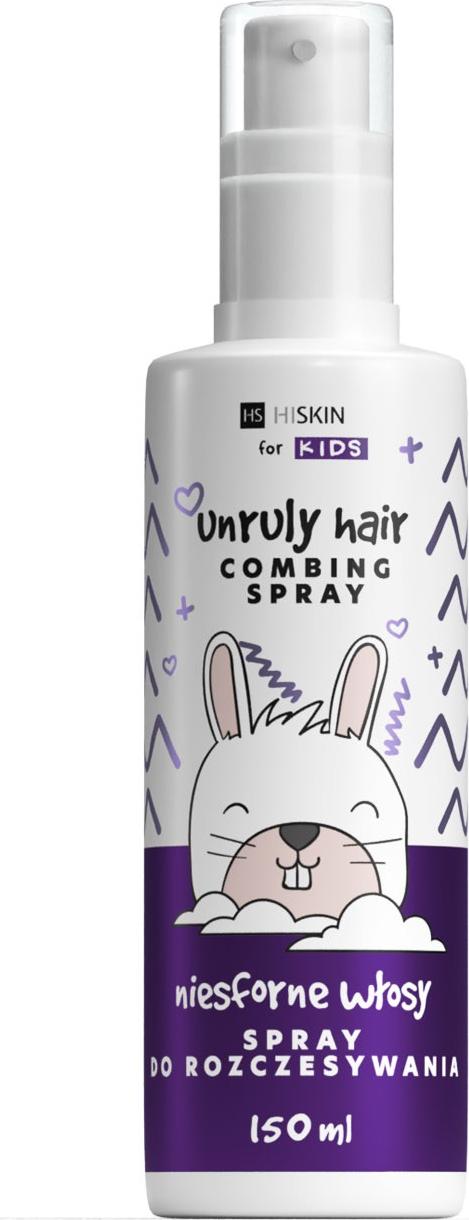 HISKIN Kids Unruly Spray zum Entwirren von widerspenstigem Haar, 150 ml