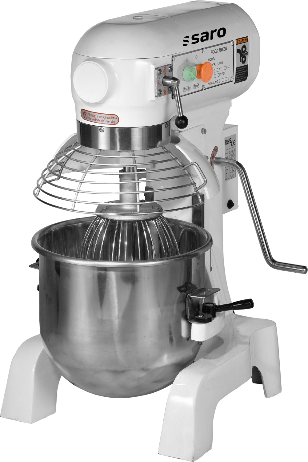 Planetárne miešadlo model Pr 20, rozmery: Š 550 X D 420 X V 790