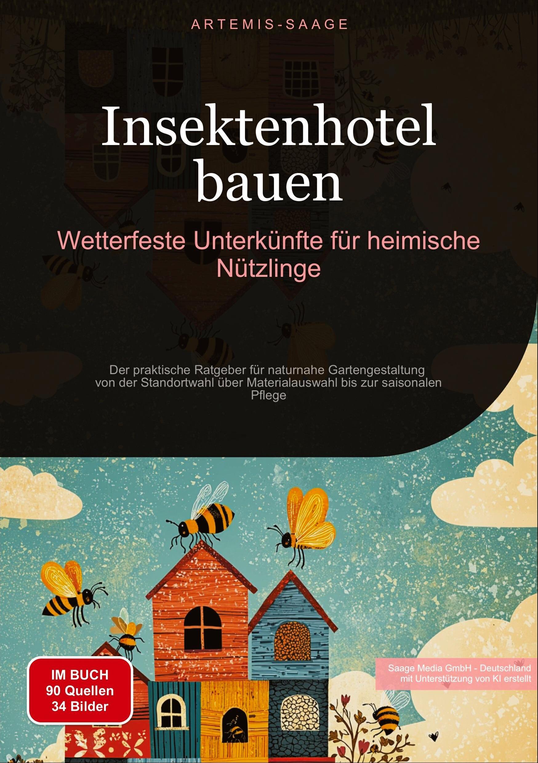 Saage Books, Tredition Insektenhotel bauen: Wetterfeste Unterkünfte für heimische Nützlinge