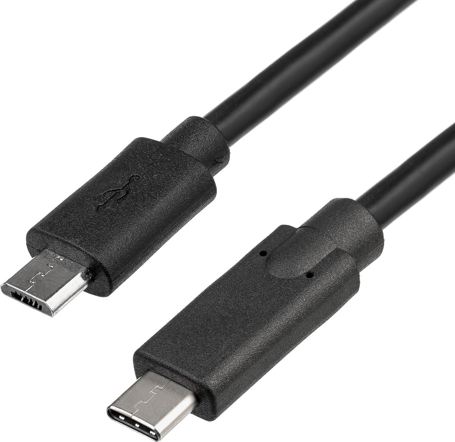 Kabel micro USB B – USB C 2.0 Akyga AK-USB-16 Przewód do adowania telefonu 1m